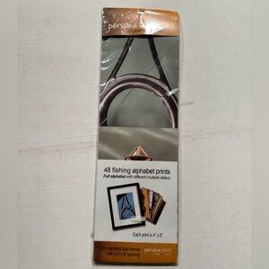 48 Fishing Alphabet Prints